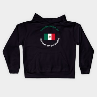 MEXICO PATRON SAINT Kids Hoodie